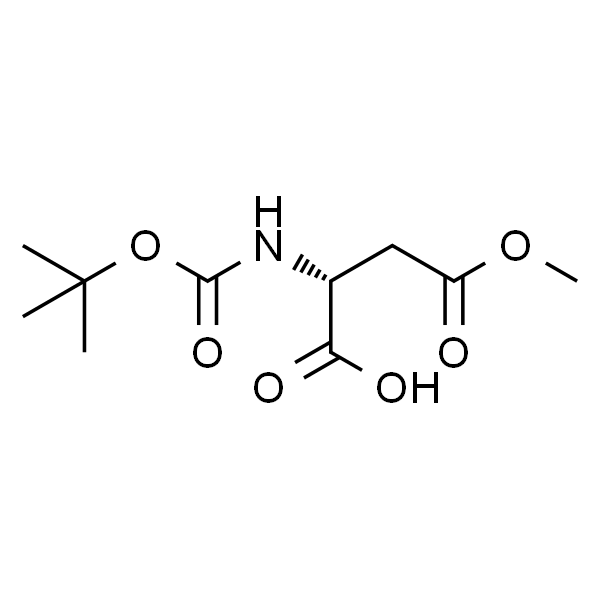 (R)-2-((叔丁氧基羰基)氨基)-4-甲氧基-4-氧代丁酸