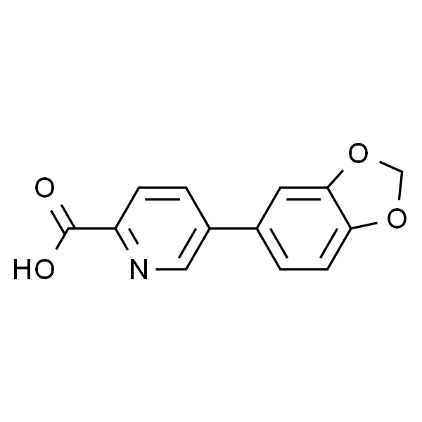 5-(苯并[d][1,3]二氧代-5-基)吡啶甲酸