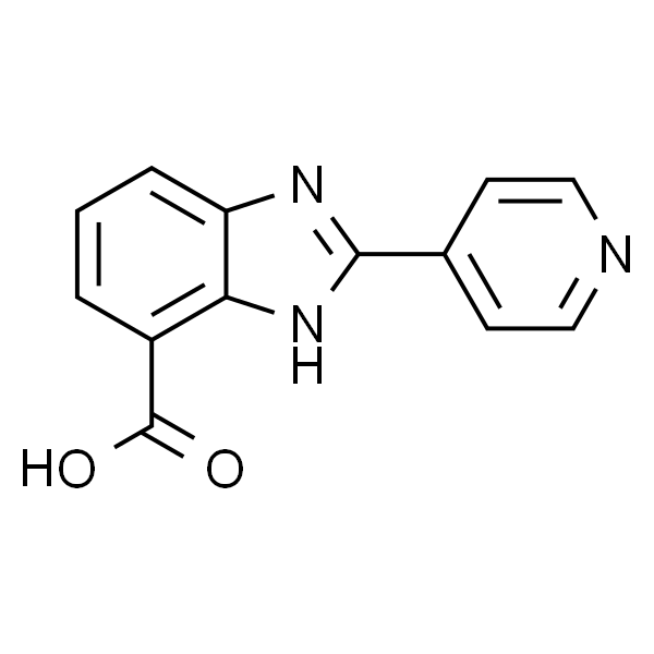 2-(吡啶-4-基)-1H-苯并[d]咪唑-7-羧酸