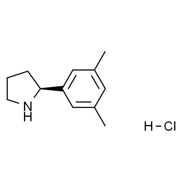 (S)-2-(3,5-二甲基苯基)吡咯烷盐酸盐