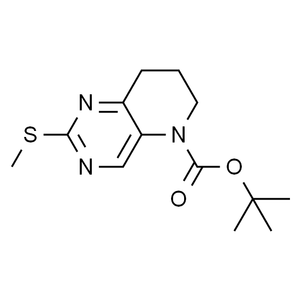 5-Boc-2-(甲硫基)-5,6,7,8-四氢吡啶并[3,2-d]嘧啶