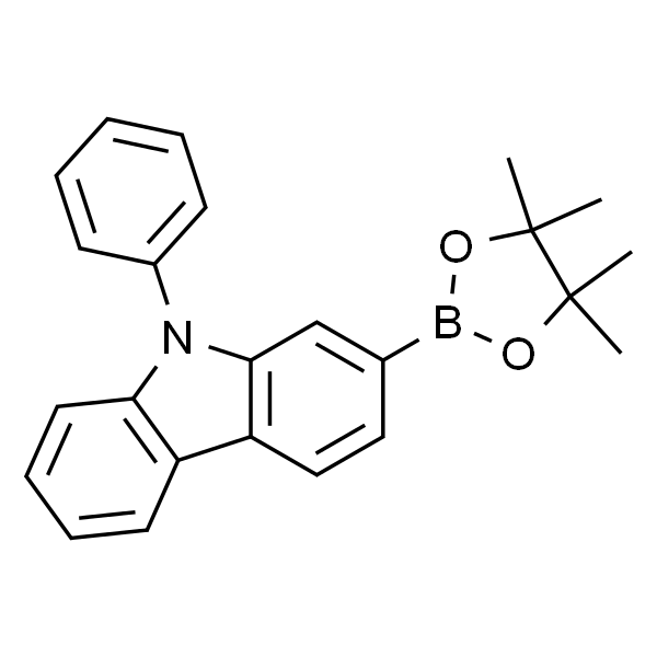 9-苯基-2-(4,4,5,5-四甲基-1,3,2-二氧杂环戊硼烷-2-基)咔唑