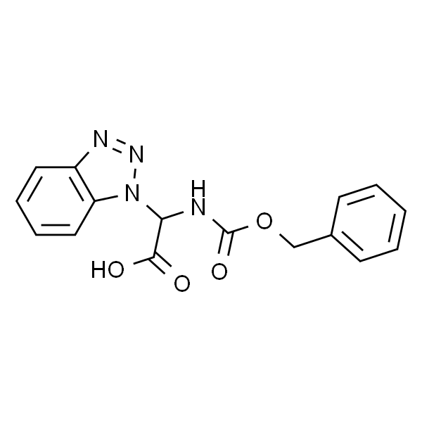2-(1H-苯并[d][1,2,3]三唑-1-基)-2-(((苄氧基)羰基)氨基)乙酸