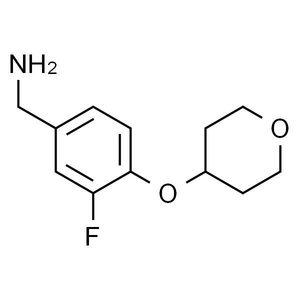 (3-氟-4-((四氢-2H-吡喃-4-基)氧基)苯基)甲胺