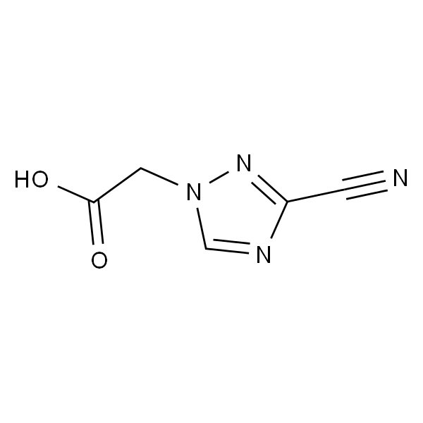 2-(3-氰基-1H-1,2,4-三唑-1-基)乙酸