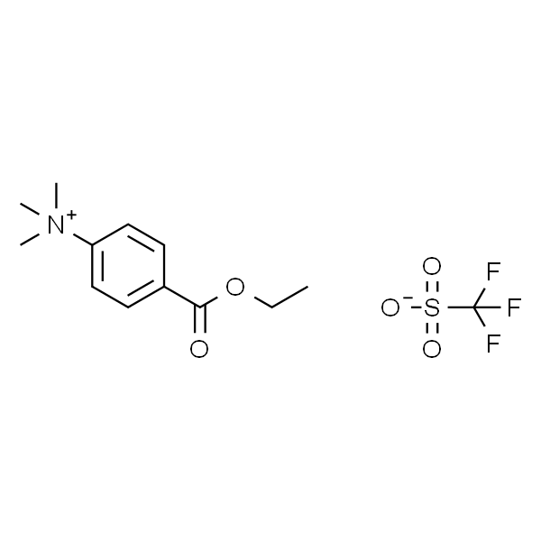 4-(乙氧羰基)-N,N,N-三甲基苯铵三氟甲磺酸酯