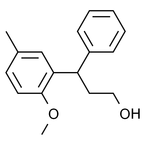 3-(2-甲氧基-5-甲基苯基)-3-苯基-1-丙醇