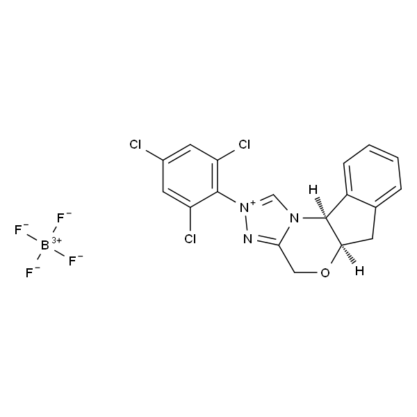 (5aR,10bS)-5a,10b-dihydro-2-(2,4,6-trichlorophenyl)-4H,6H-Indeno[2,1-b][1,2,4]triazolo[4,3-d][1,4]oxazinium tetrafluoroborate