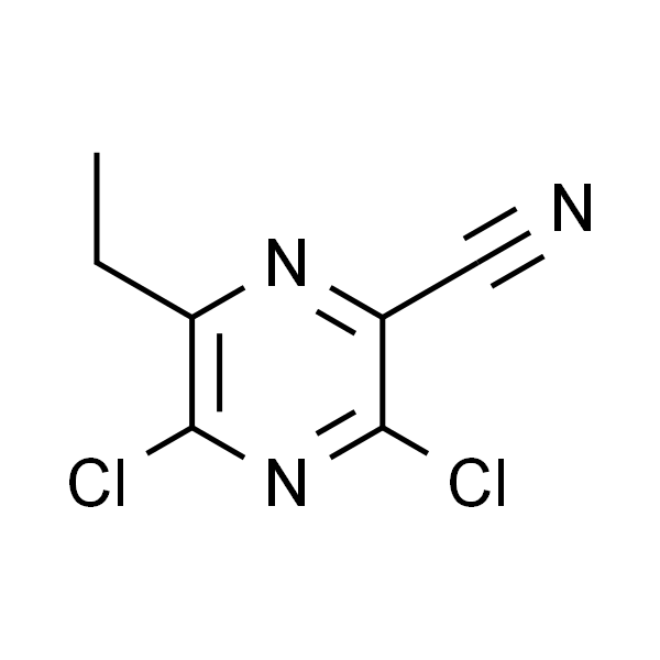 3,5-二氯-6-乙基吡嗪-2-甲腈