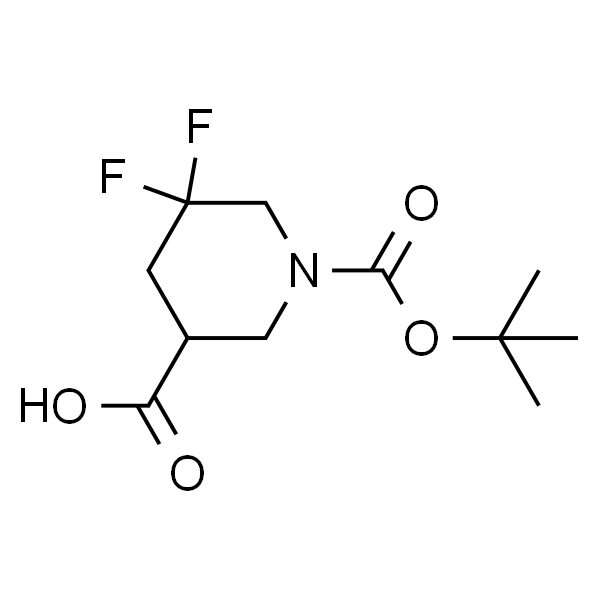 1-(tert-butoxycarbonyl)-5,5-difluoropiperidine-3-carboxylic acid