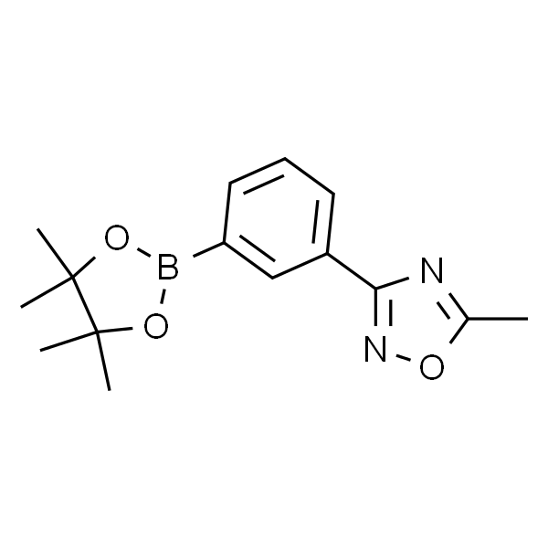 5-甲基-3-(3-(4,4,5,5-四甲基-1,3,2-二氧杂硼硼烷-2-基)苯基)-1,2,4-噁二唑