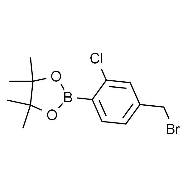 4-溴甲基-2-氯苯硼酸频那醇酯