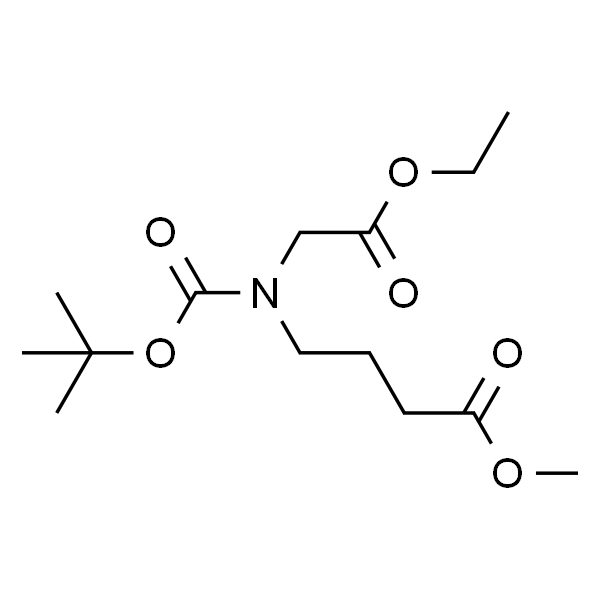 4-[N-Boc-N-(2-乙氧基-2-氧代乙基)氨基]丁酸甲酯