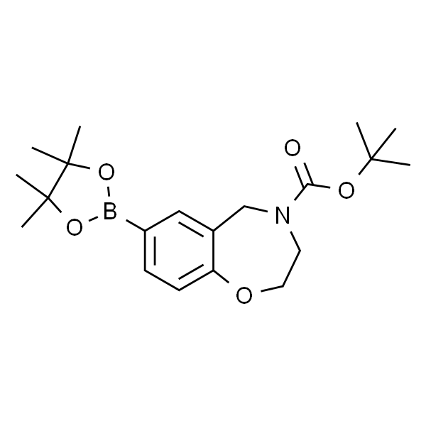7-(4,4,5,5-四甲基-1,3,2-二噁硼烷-2-基)-2,3-二氢-1,4-苯并x氮杂卓-4(5h)-羧酸叔丁酯