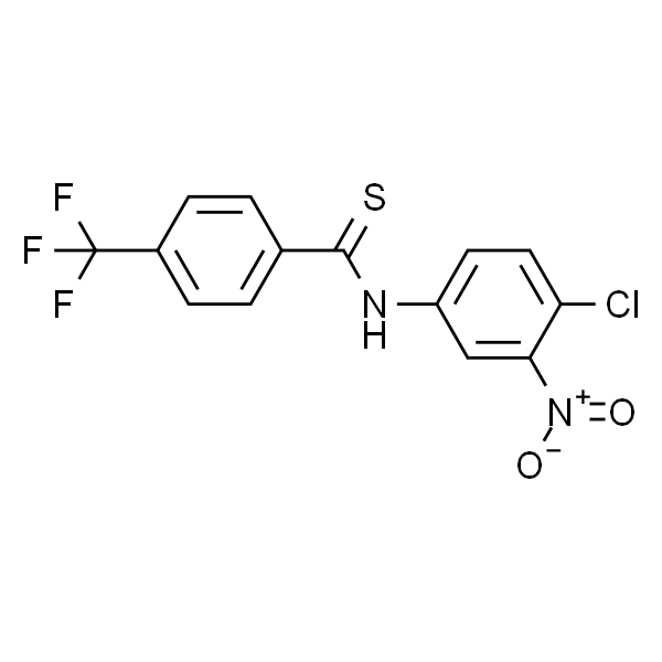 N-(4-氯-3-硝基苯基)-4-(三氟甲基)苯甲硫代酰胺
