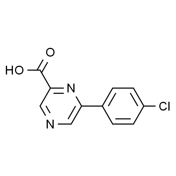 6-(4-氯苯基)吡嗪-2-甲酸