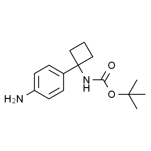 1-(4-氨基苯基)环丁基氨基甲酸叔丁酯