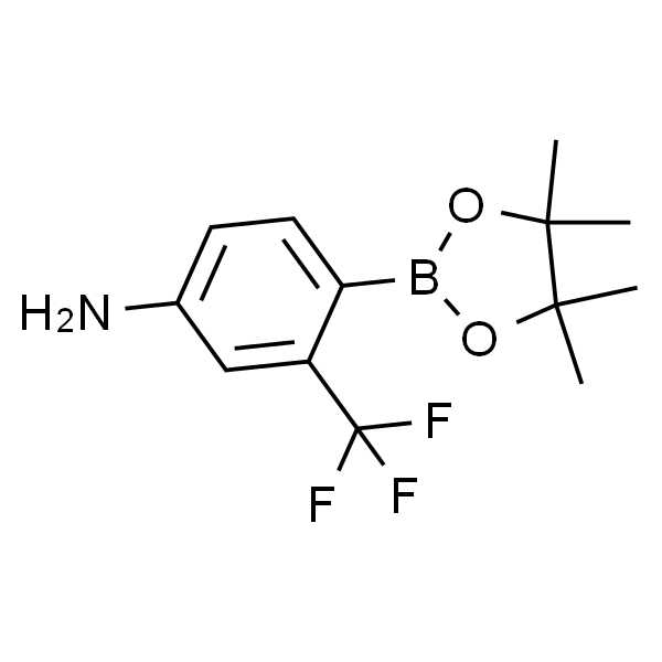 4-(4,4,5,5-四甲基-1,3,2-二氧杂硼烷-2-基)-3-(三氟甲基)苯胺