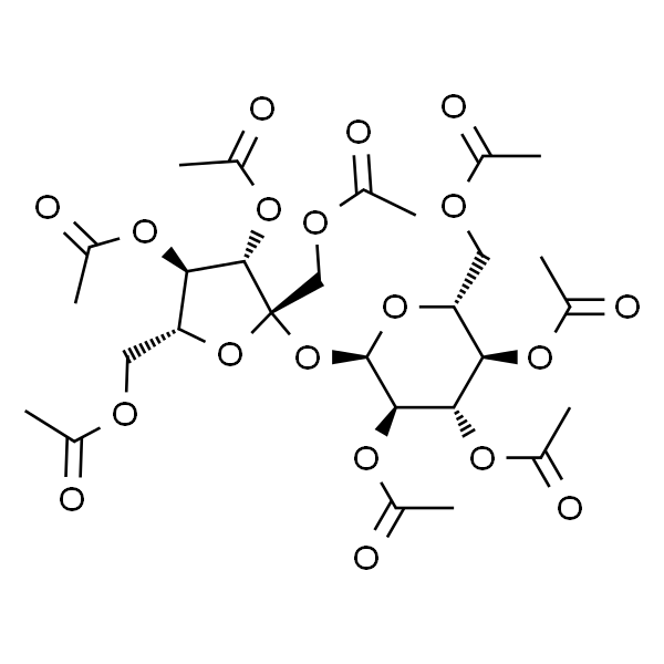 (2R,3R,4S,5R,6R)-2-(乙酰氧基甲基)-6-(((2S,3S,4R,5R)-3,4-二乙酰氧基-2,5-双(乙酰氧基甲基)四氢呋喃-2-基)氧基)四氢-2H-吡喃-3,4,5-三基 三乙酸酯