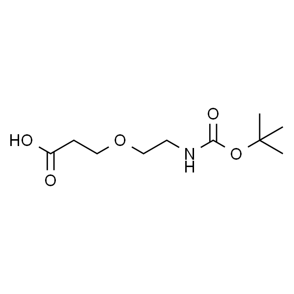 3-(2-((叔丁氧基羰基)氨基)乙氧基)丙酸