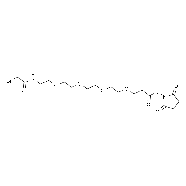 Bromoacetamido-PEG4-NHSester