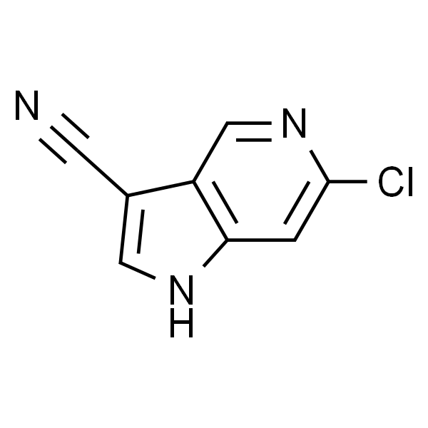6-氯-1H-吡咯并[3,2-c]吡啶-3-腈