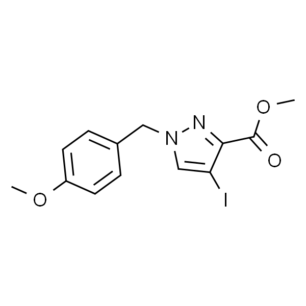 4-碘-1-(4-甲氧基苄基)-1H-吡唑-3-羧酸甲酯