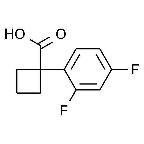 1-（2，4-二氟苯基）环丁烷-1-羧酸