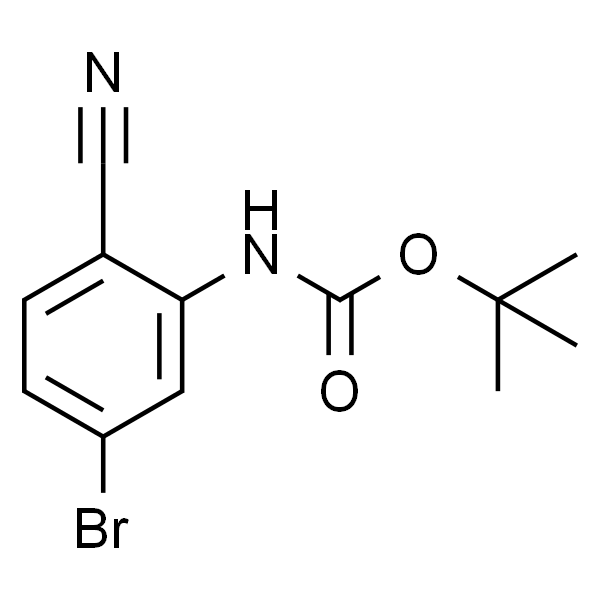 (5-溴-2-氰基苯基)氨基甲酸叔丁酯