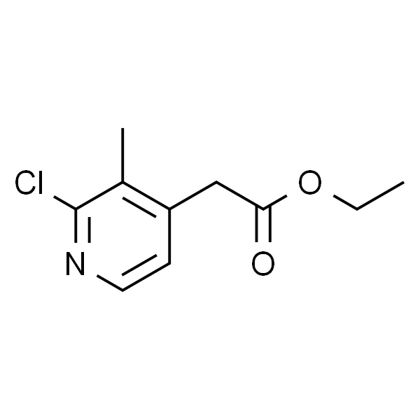 ethyl 2-(2-chloro-3-methylpyridin-4-yl)acetate