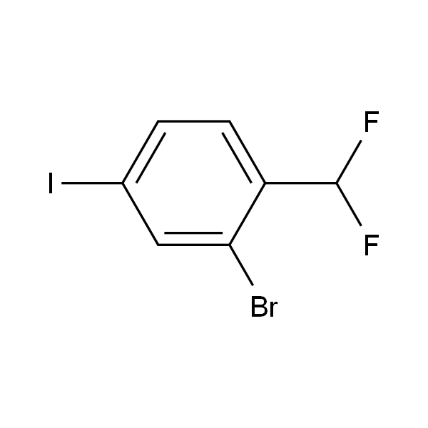2-溴-1-(二氟甲基)-4-碘苯