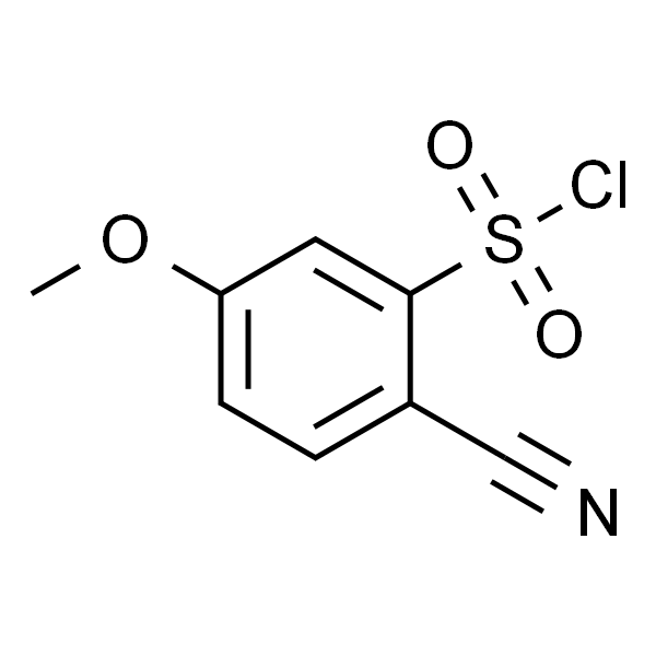 2-氰基-5-甲氧基苯磺酰氯