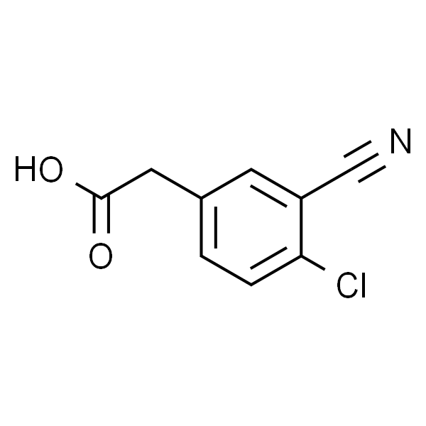 2-(4-氯-3-氰基苯基)乙酸