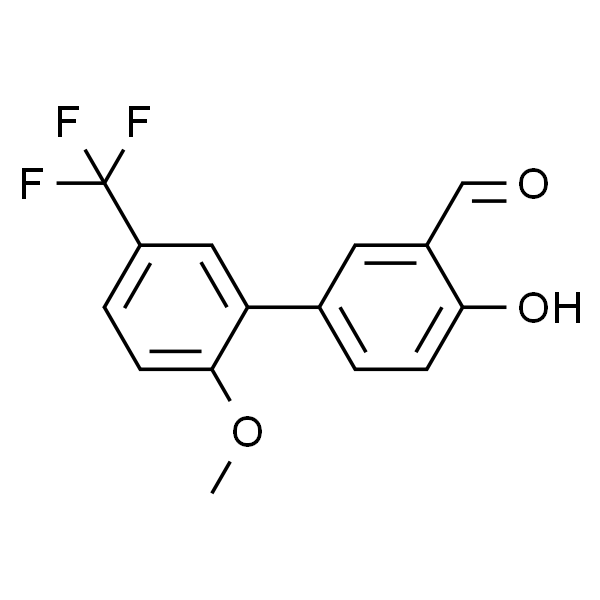 4-羟基-2'-甲氧基-5'-(三氟甲基)-[1,1'-联苯]-3-甲醛