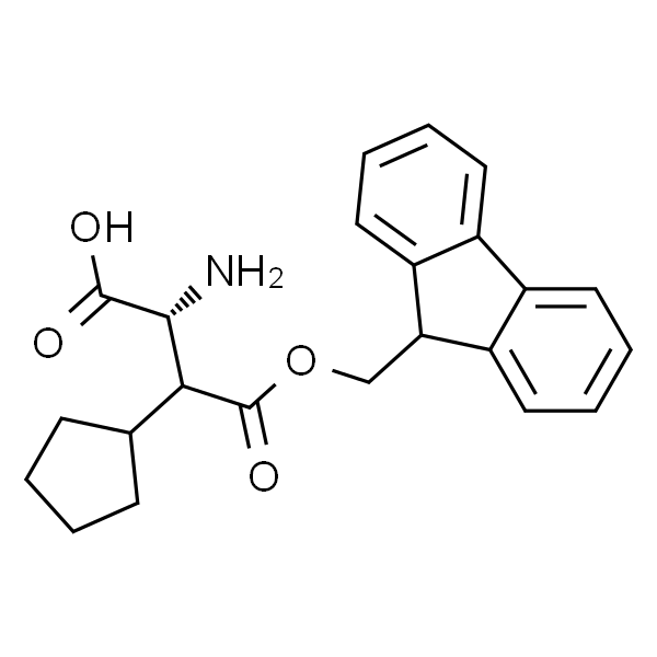 (R)-2-((((9H-Fluoren-9-yl)methoxy)carbonyl)amino)-3-cyclopentylpropanoicacid