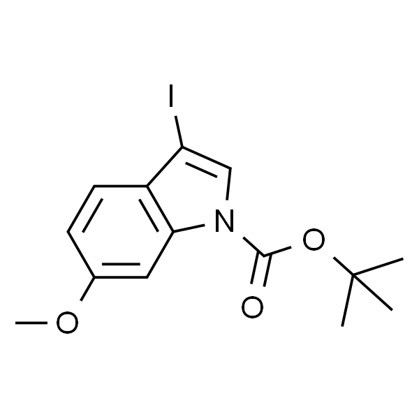 3-碘-6-甲氧基-1H-吲哚-1-羧酸叔丁酯