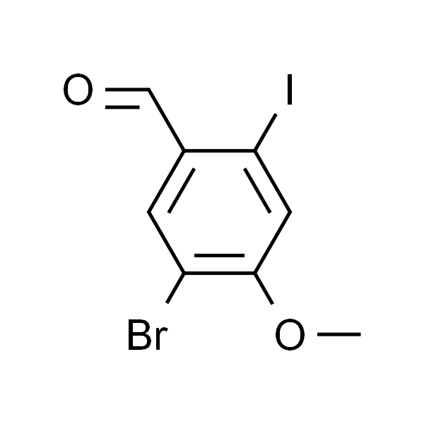 5-溴-2-碘-4-甲氧基苯甲醛