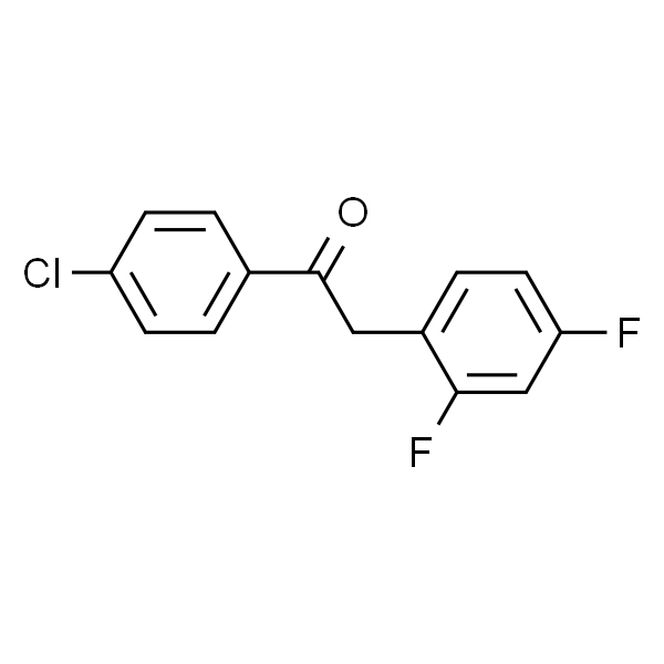 1-(4-chlorophenyl)-2-(2,4-difluorophenyl)ethanone