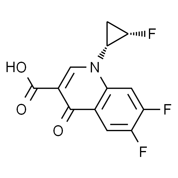 顺式-6,7-二氟-1-(2-氟环丙基)-1,4-二氢-4-氧代-3-喹啉羧酸