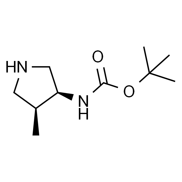 (3S，4S)-3-(Boc-氨基)-4-甲基吡咯烷