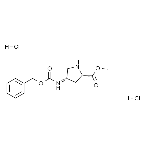 (2S,4S)-4-(((苄氧基)羰基)氨基)吡咯烷-2-羧酸甲酯二盐酸盐