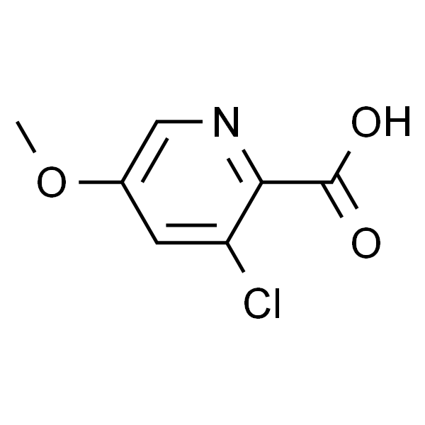 3-氯-5-甲氧基吡啶-2-羧酸