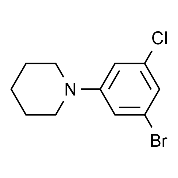 1-(3-溴-5-氯苯基)哌啶