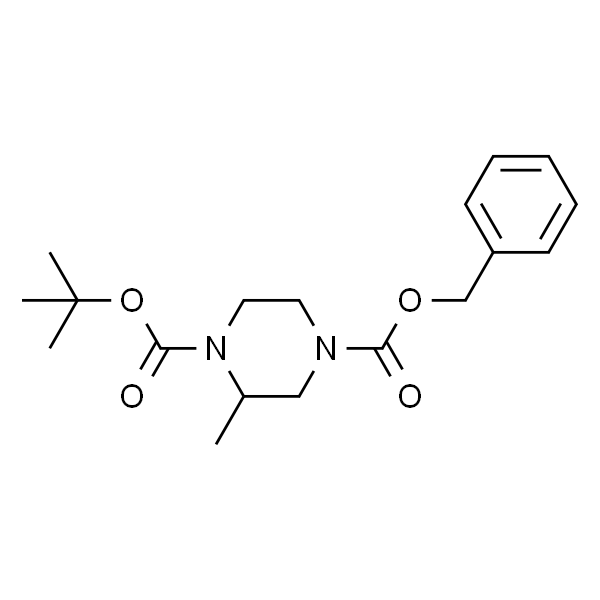 (R)-4-苄基1-Boc-2-甲基哌嗪-4-羧酸乙酯