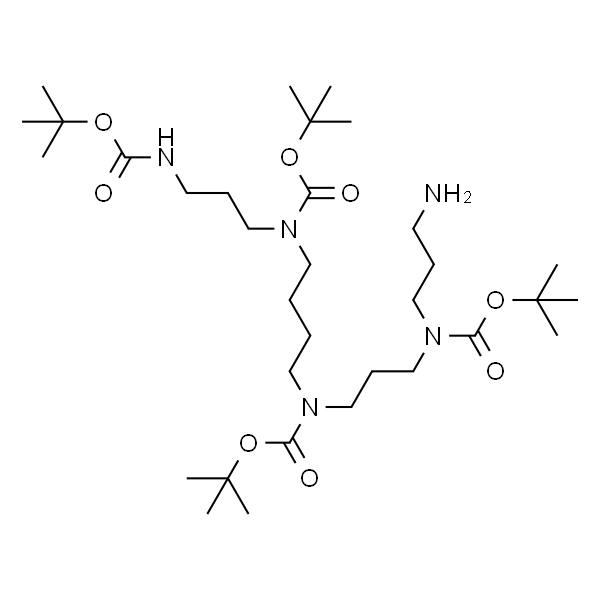 (3-((3-氨基丙基)(叔丁氧基羰基)氨基)丙基)(4-((叔丁氧基羰基)(3-((叔丁氧基羰基)氨基)丙基)氨基)丁基)氨基甲酸叔丁酯