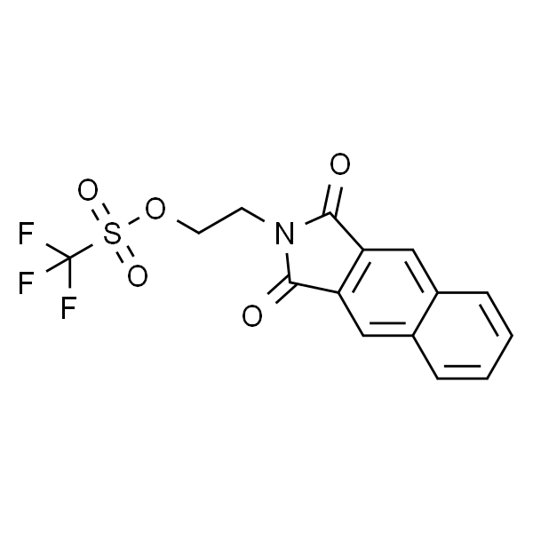 1,1,1-三氟甲磺酸 2-(1,3-二氢-1,3-二氧代-2H-苯并[f]异吲哚-2-基)乙酯