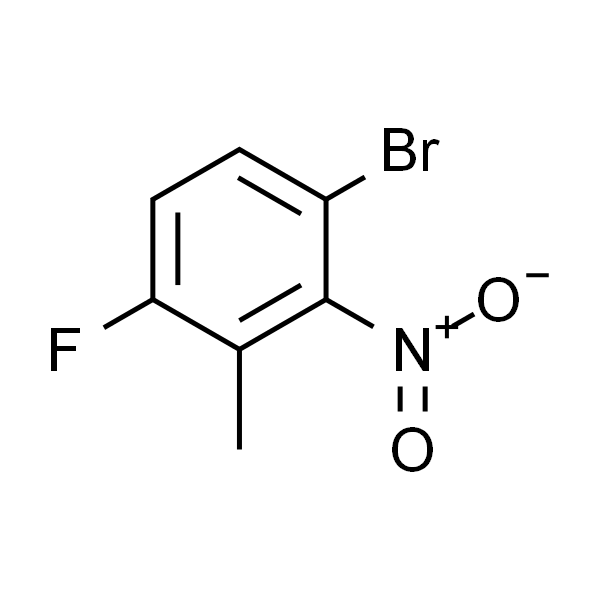 1-溴-4-氟-3-甲基-2-硝基苯