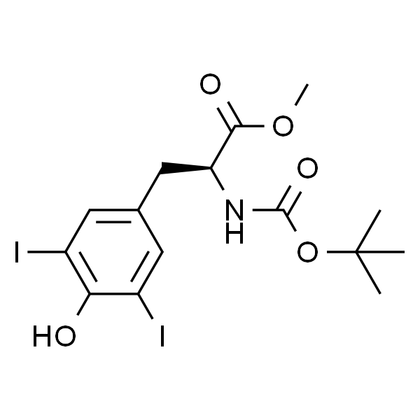 (S)-2-((叔丁氧基羰基)氨基)-3-(4-羟基-3,5-二碘苯基)丙酸甲酯