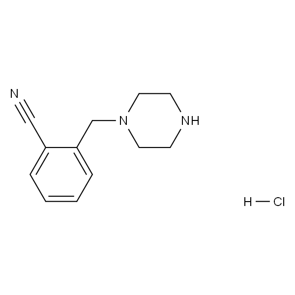 2-(哌嗪-1-基甲基)苄腈盐酸盐