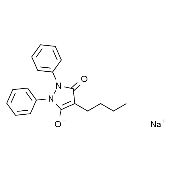 4-丁基-1,2-二苯基-3,5-吡唑烷二酮钠盐